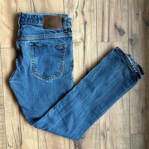Volcom Men’s Vorta Slim Straight Jeans Size 33